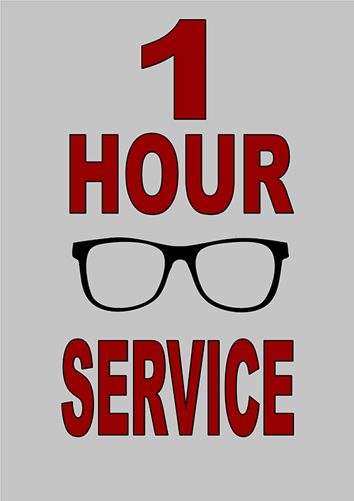 1 Hour Service